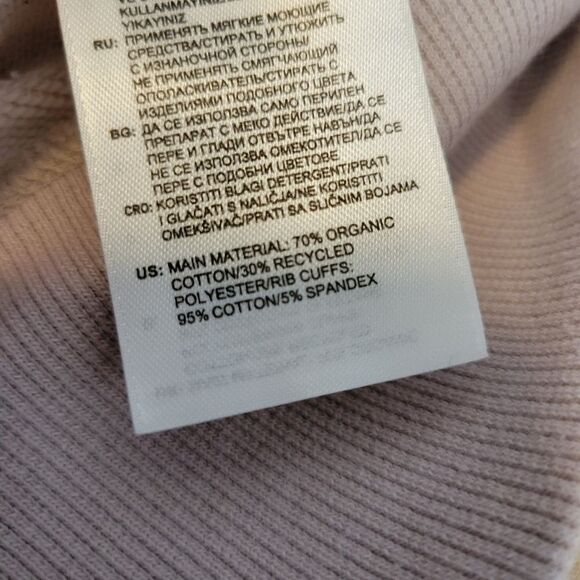 Stella McCartney Adidas Cropped French Terry Sweatshirt XS - Picture 4 of 4